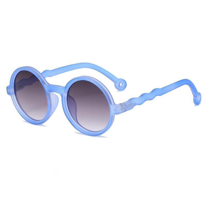Round Children's Sunglasses Spring Legs UV Protection Beach