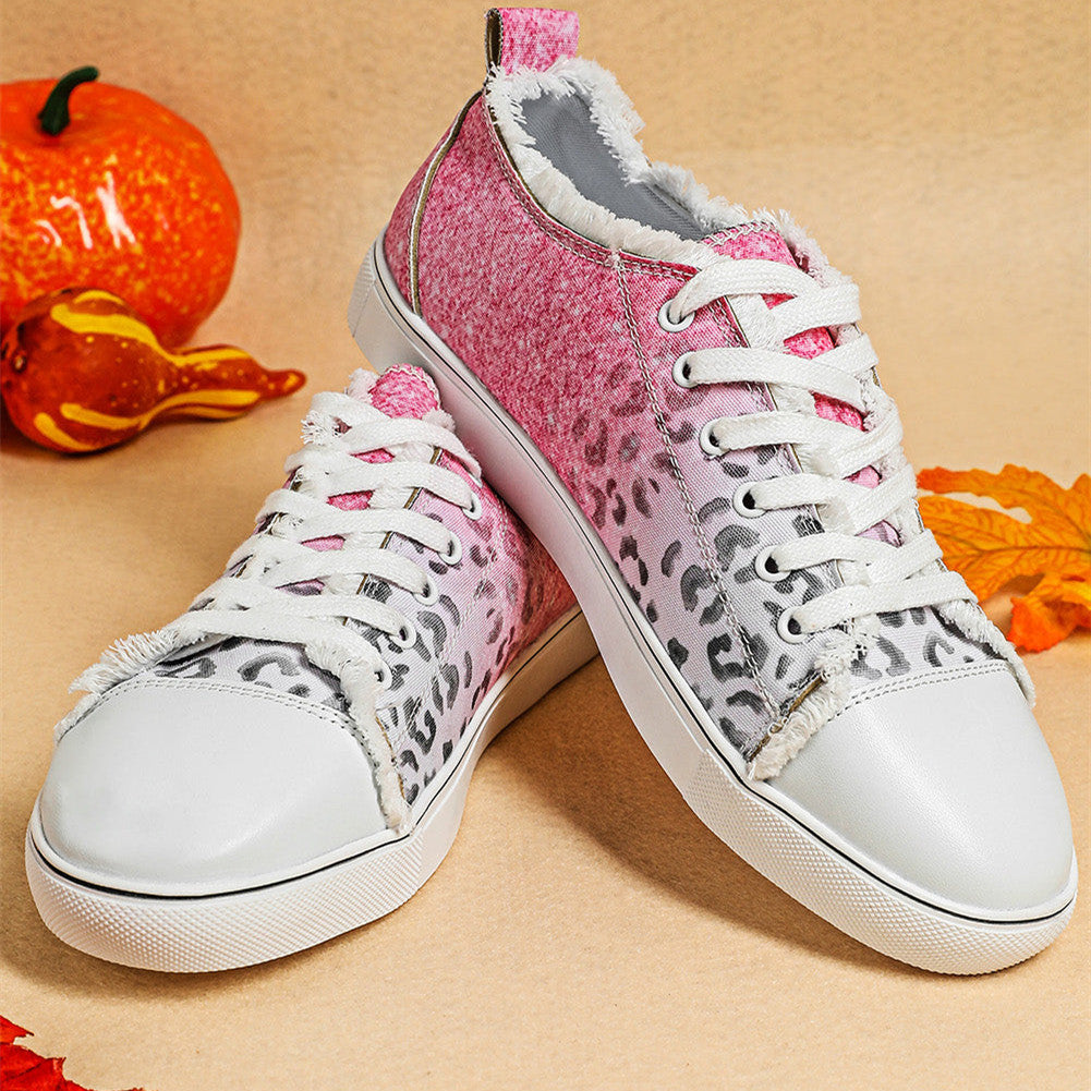 Women's Fashionable All-match Casual Flat Canvas Shoes