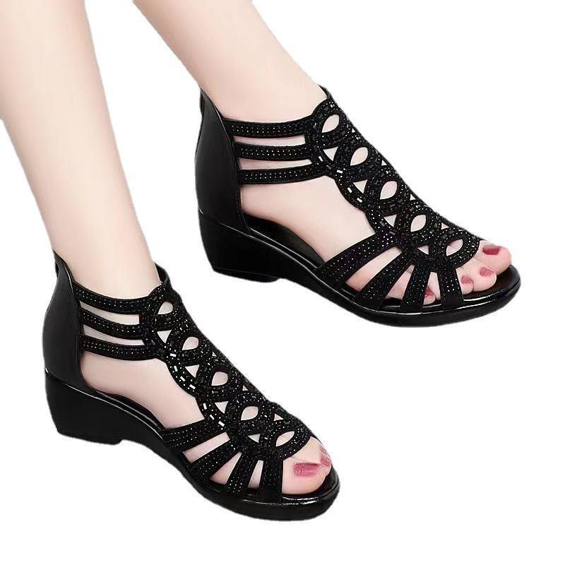 Ladies Soft Sandals Roman Shoes