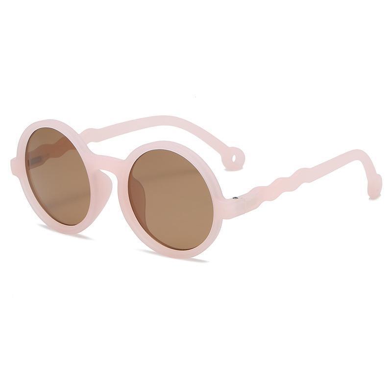 Round Children's Sunglasses Spring Legs UV Protection Beach