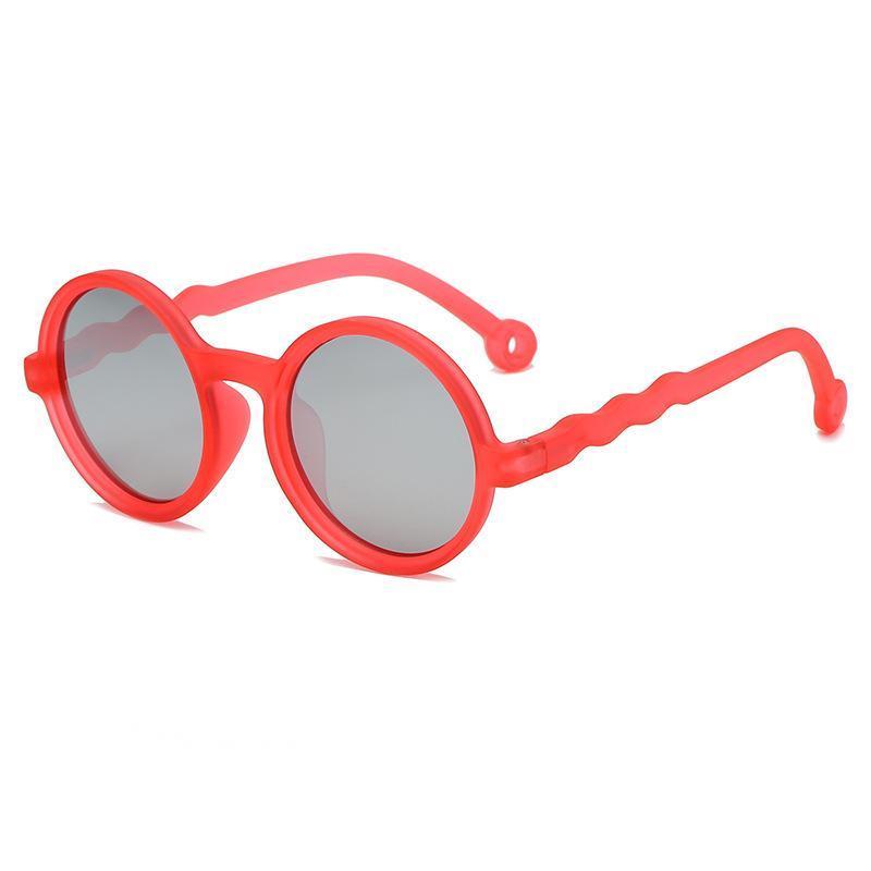 Round Children's Sunglasses Spring Legs UV Protection Beach